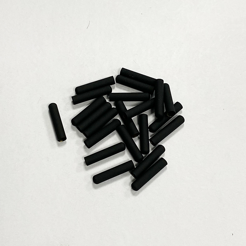 Plastic cap rope bullet bell tail matte plastic rope buckle pants rope rope head plastic ABS