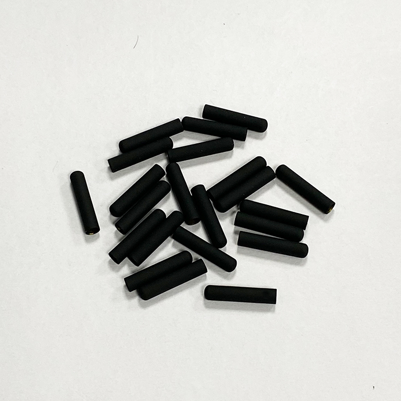 Plastic cap rope bullet bell tail matte plastic rope buckle pants rope rope head plastic ABS