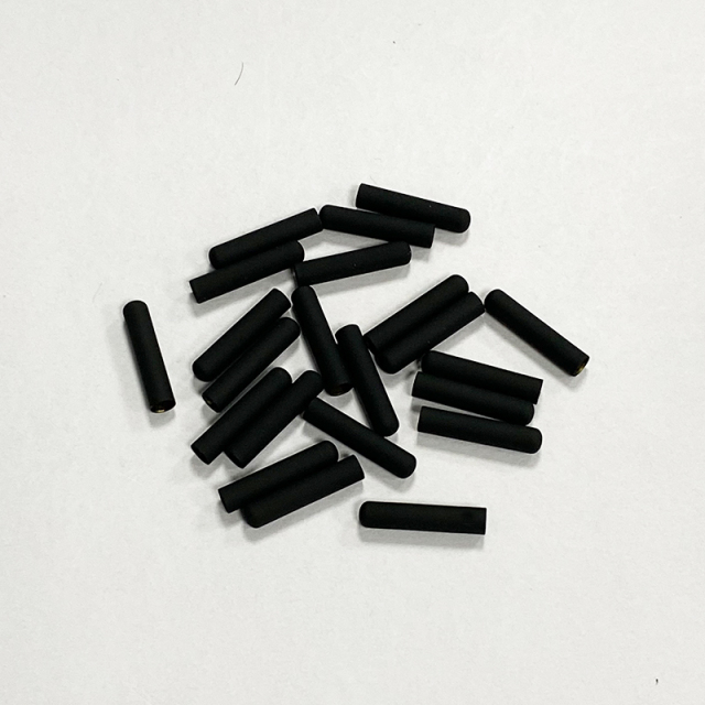 Plastic cap rope bullet bell tail matte plastic rope buckle pants rope rope head plastic ABS