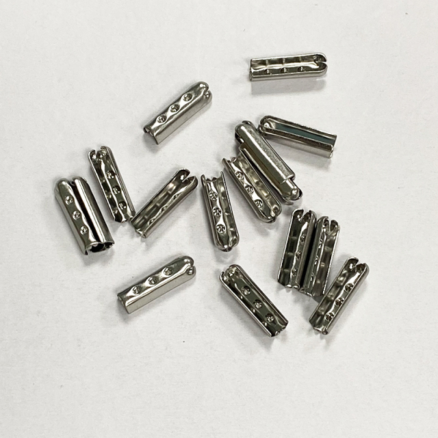 Wholesale all sizes of stainless steel rope clip clothing accessories buckle rope webbing clip metal buckle
