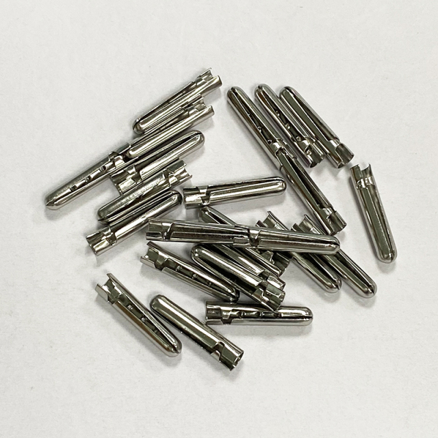 Clothing hoodie rope long half-slit bullet Metal shoelace head rope head bullet accessories rope buckle