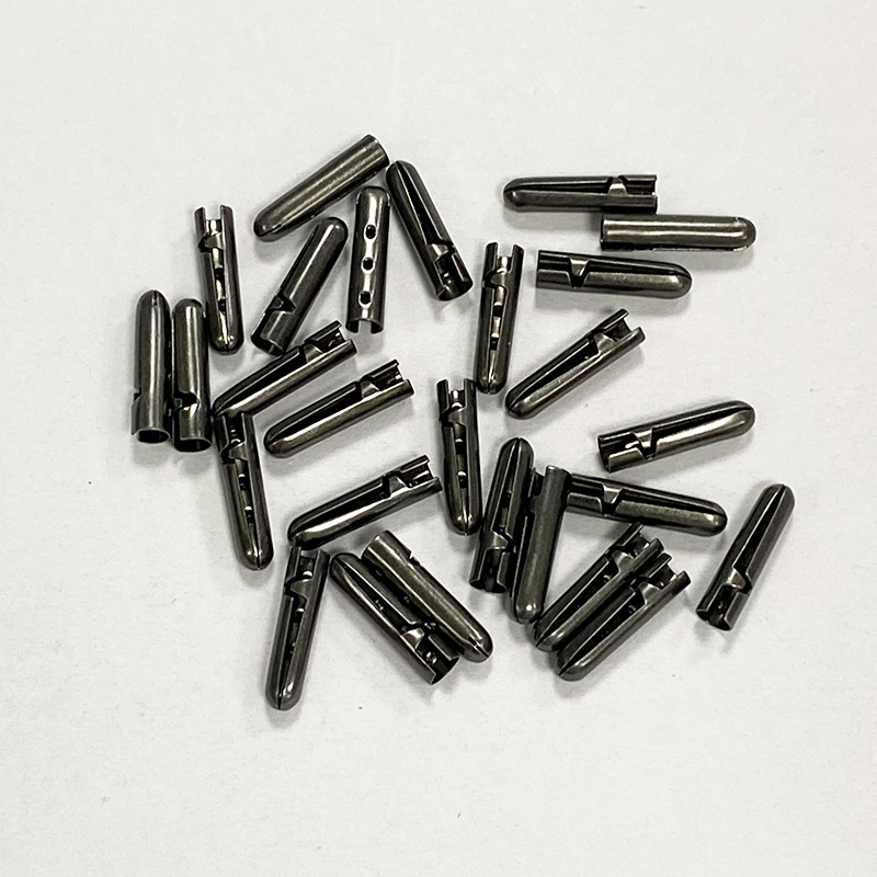 Manufacturers spot shoelaces metal round head cap rope copper head pants rope metal buckle round metal rope head bell