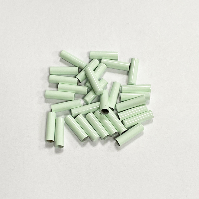 Wholesale custom plastic shoulder strap printed logo Shoe Lace shoulder strap shoelace tips Matte shoulder strap green rope end