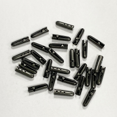 Custom Metal Aglets DIY Shoelaces Repair Shoe Lace charms Tips Replacement End For Shoestrings Bullet Aglets Tip