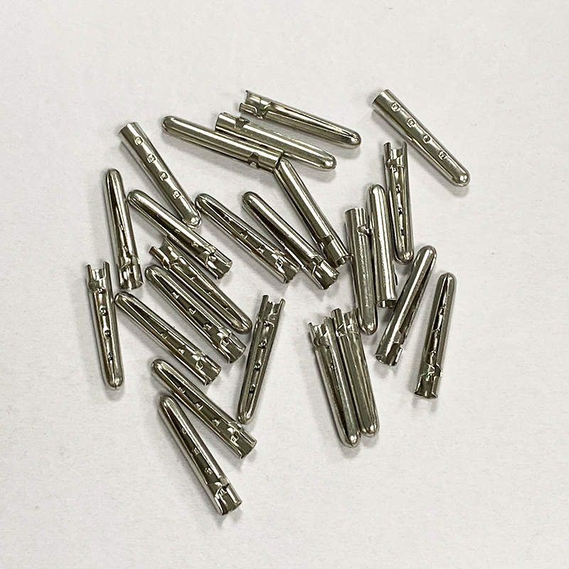 Clothing hoodie rope long half-slit bullet Metal shoelace head rope head bullet accessories rope buckle