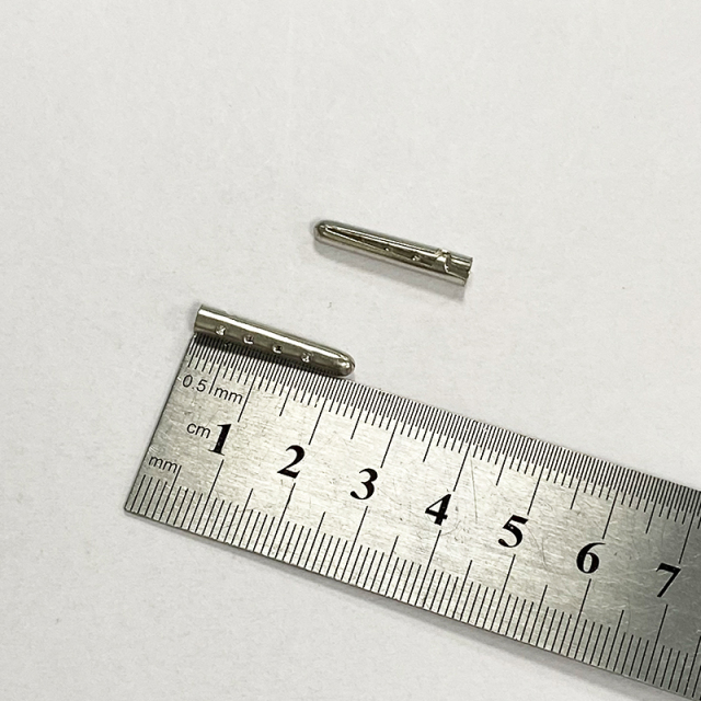 Clothing hoodie rope long half-slit bullet Metal shoelace head rope head bullet accessories rope buckle
