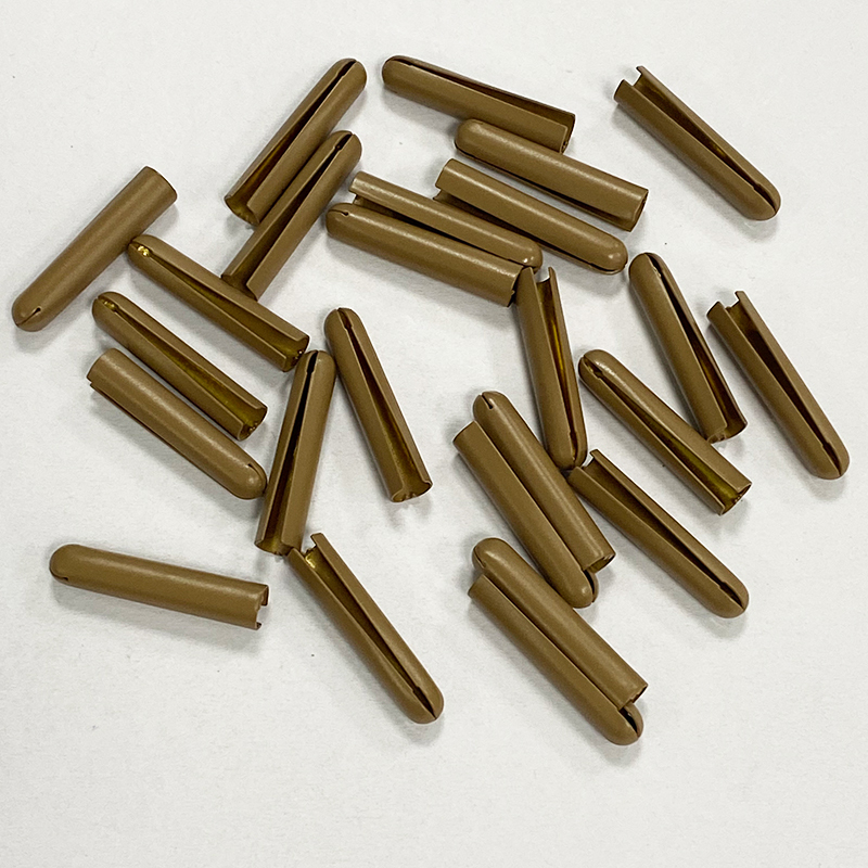 Copper pipe round head metal shoelace head rope head sweatpants rope head coat trench coat rope cap head