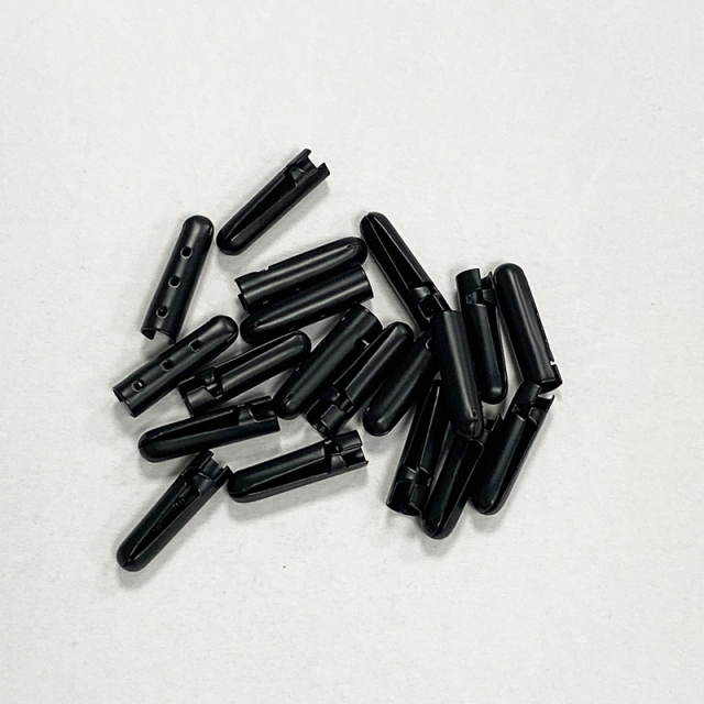 Factory straight supply shoelaces metal round head cap rope copper head pants rope metal buckle round metal rope head