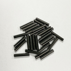 Factory directly supply shoelaces Black metal round head cap rope copper head pants rope metal buckle round metal rope head