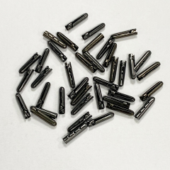Manufacturers spot shoelaces metal round head cap rope copper head pants rope metal buckle round metal rope head bell