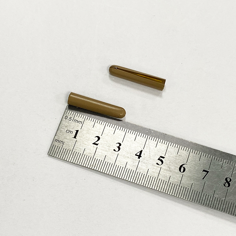 Copper pipe round head metal shoelace head rope head sweatpants rope head coat trench coat rope cap head