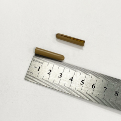 Copper pipe round head metal shoelace head rope head sweatpants rope head coat trench coat rope cap head
