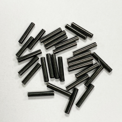 Factory directly supply shoelaces Black metal round head cap rope copper head pants rope metal buckle round metal rope head