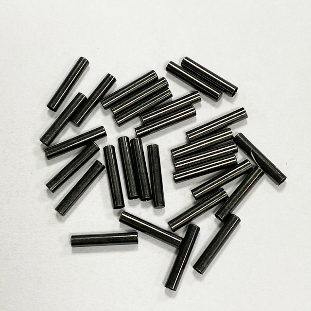 Factory directly supply shoelaces Black metal round head cap rope copper head pants rope metal buckle round metal rope head