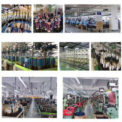 Factory custom ethnic wind blank webbing bracelet can be embroidered tassel woven DIY Wrist strap