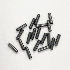 Factory directly supply shoelaces Black metal round head cap rope copper head pants rope metal buckle round metal rope head