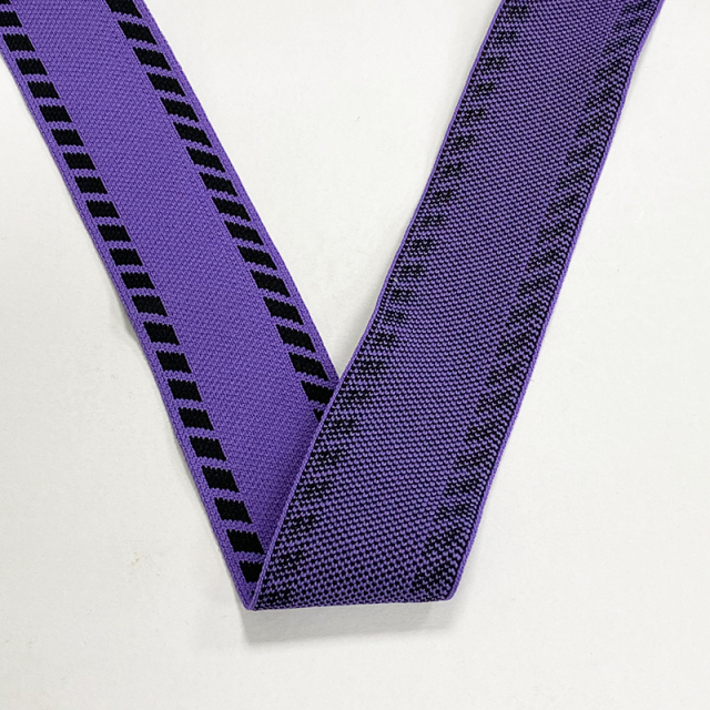 Factory custom ethnic wind blank webbing bracelet can be embroidered tassel woven DIY Wrist strap