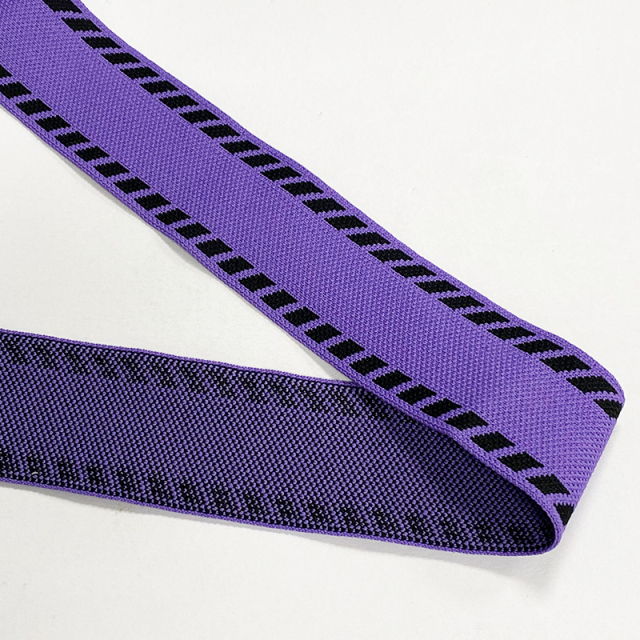 Factory custom ethnic wind blank webbing bracelet can be embroidered tassel woven DIY Wrist strap