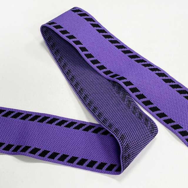 Factory custom ethnic wind blank webbing bracelet can be embroidered tassel woven DIY Wrist strap