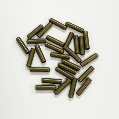 Copper pipe round head metal shoelace head rope head sweatpants rope head coat trench coat rope cap head