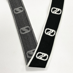 Manufacturer printed letter elastic band silk screen digital printing elastic band shoulder strap Underwear belt waistband waistband Elastic band