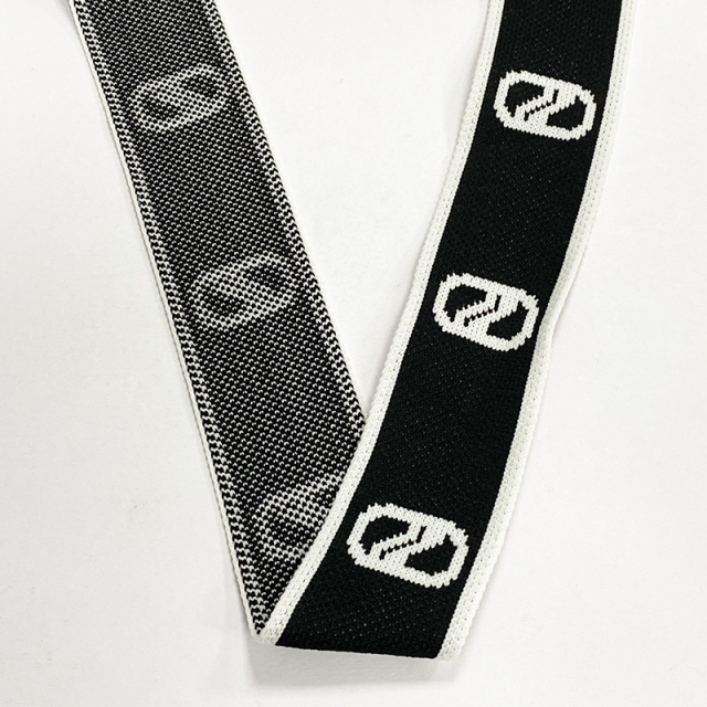 Manufacturer printed letter elastic band silk screen digital printing elastic band shoulder strap Underwear belt waistband waistband Elastic band