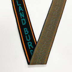Computer jacquard elastic high stretch underwear letter nylon belt thickened underwear garment ribbon accessories