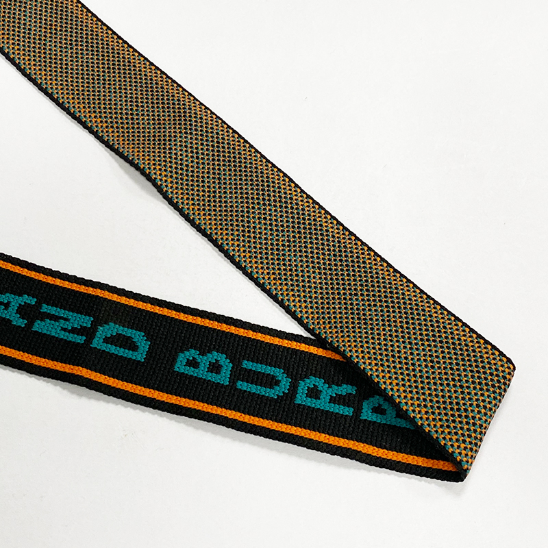 Computer jacquard elastic high stretch underwear letter nylon belt thickened underwear garment ribbon accessories