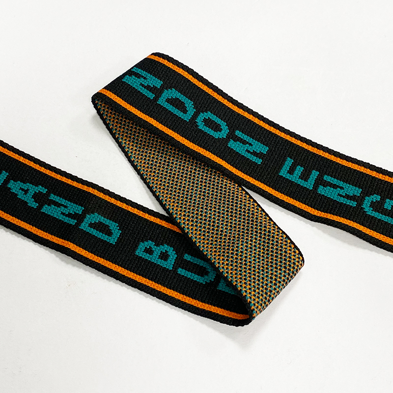 Computer jacquard elastic high stretch underwear letter nylon belt thickened underwear garment ribbon accessories