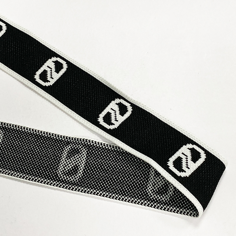 Manufacturer printed letter elastic band silk screen digital printing elastic band shoulder strap Underwear belt waistband waistband Elastic band