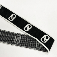 Manufacturer printed letter elastic band silk screen digital printing elastic band shoulder strap Underwear belt waistband waistband Elastic band