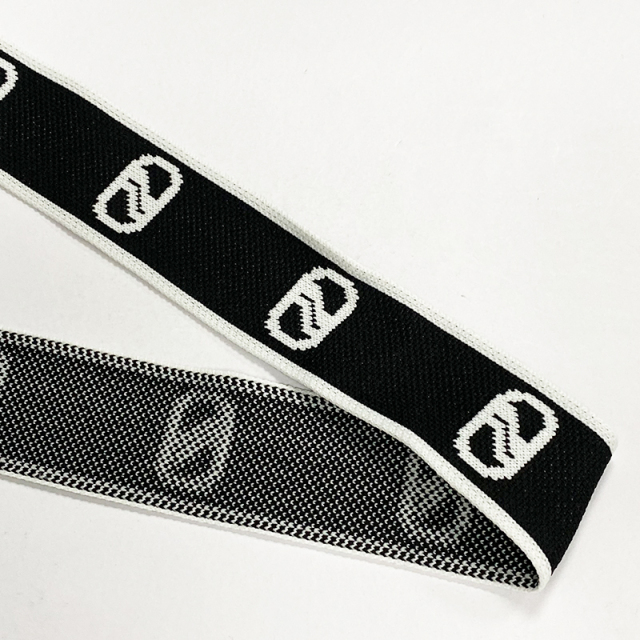 Manufacturer printed letter elastic band silk screen digital printing elastic band shoulder strap Underwear belt waistband waistband Elastic band