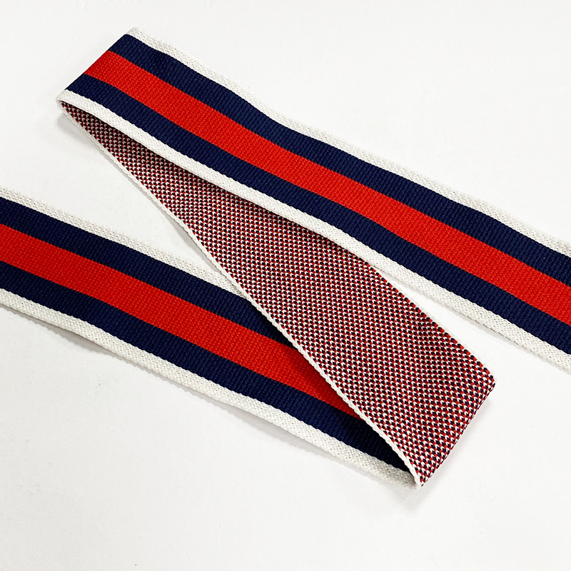 Tri-color striped ribbon medal lanyard intercolor polyester ribbon luggage shoes clothing accessories ribbon spot wholesale