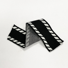 Wholesale national wind blank webbing bracelet can be embroidered tassel woven DIY wrist strap