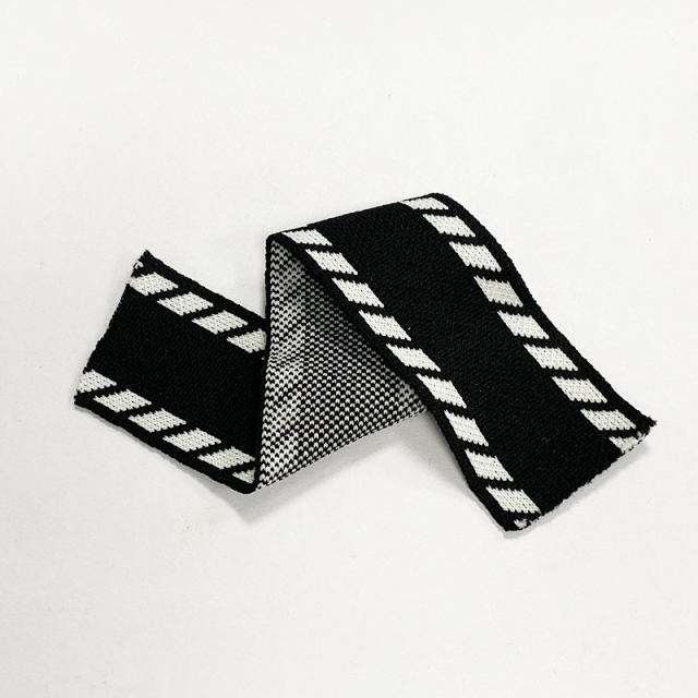 Wholesale national wind blank webbing bracelet can be embroidered tassel woven DIY wrist strap
