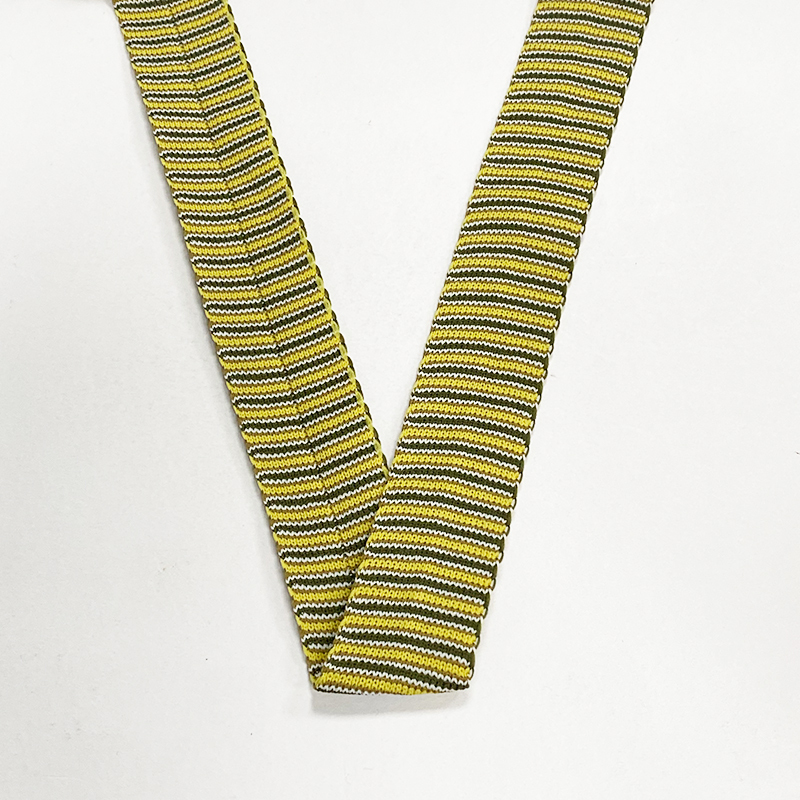 Serrated hat strap accessories yarn-dyed hat strap case paper bag carrying bow decorative ribbon wholesale