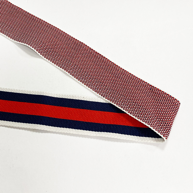 Tri-color striped ribbon medal lanyard intercolor polyester ribbon luggage shoes clothing accessories ribbon spot wholesale