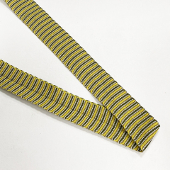 Serrated hat strap accessories yarn-dyed hat strap case paper bag carrying bow decorative ribbon wholesale