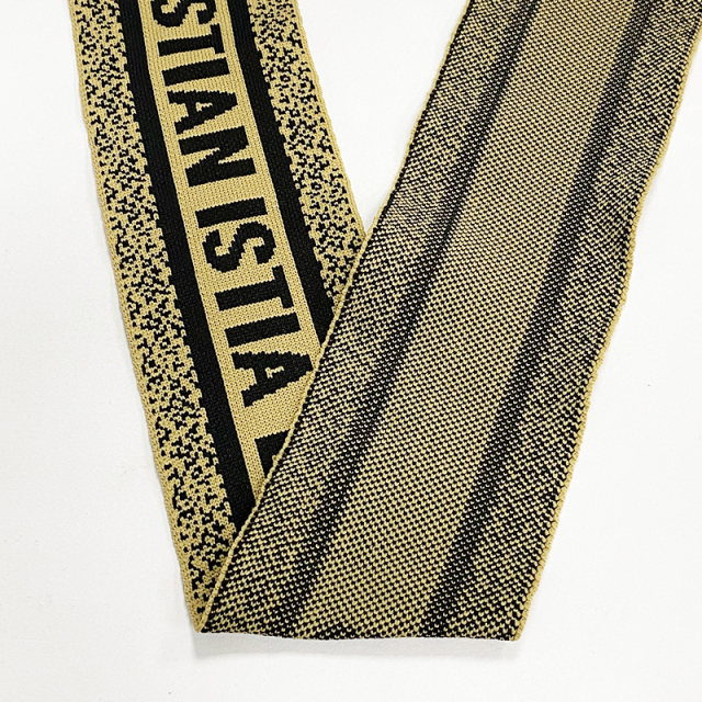 Wholesale lettering jacquard double hollow polyester woven bag shoes shoulder back hand decorative woven belt