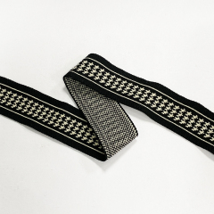 Wholesale knitted with micro-elastic jacquard rib belt clothing accessories clothing side strip decorative belt diy