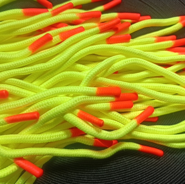 Customize 5mm Drawstring Cords Dipping End Woven Ropes Kordel String Recycled Polyester Cords Braid Rope Custom Strings Silicone Dipped Drawcord