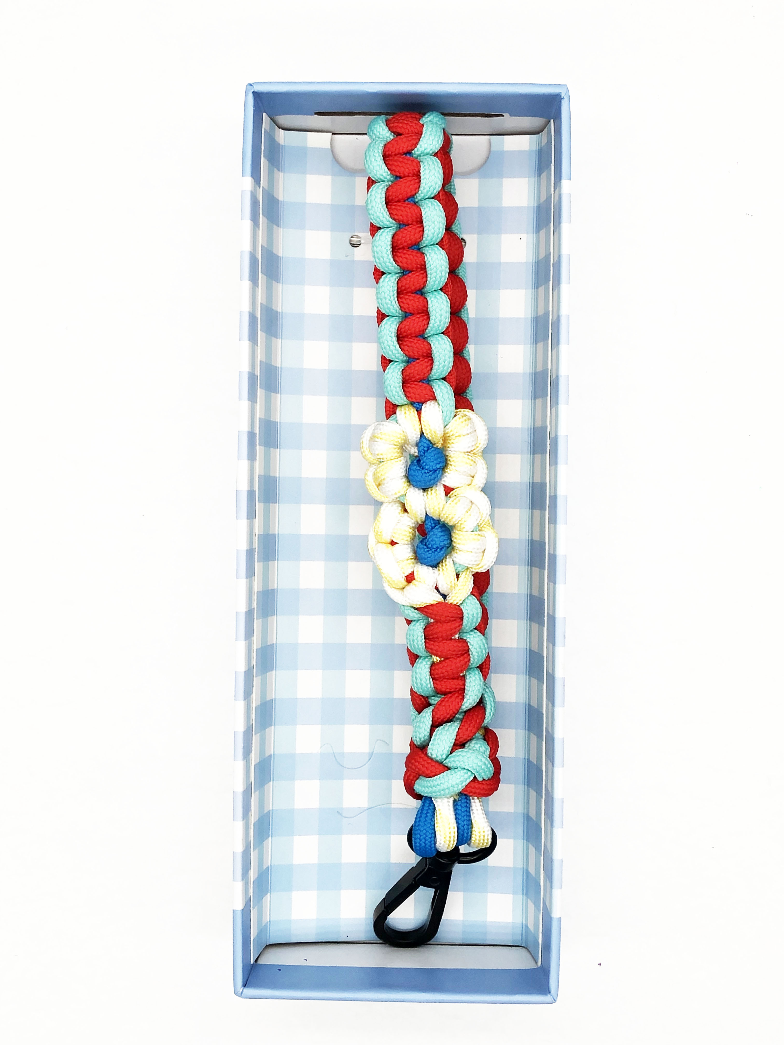 Hot Short Polyester Wrist Strap Color Metal Buckle Anti Lost Braided Phone Charm Unisex Keychain Colorful Mobile Phone Lanyard