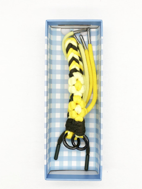 Handmade Braided Phone Strap Lanyard Rope Mixed Color Ladies Elegant Crossbody Bag Strap Mobile Phone Strap