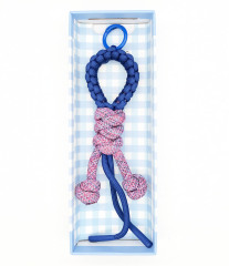 Handmade Braided Phone Strap Lanyard Rope Mixed Color Ladies Elegant Crossbody Bag Strap Mobile Phone Strap