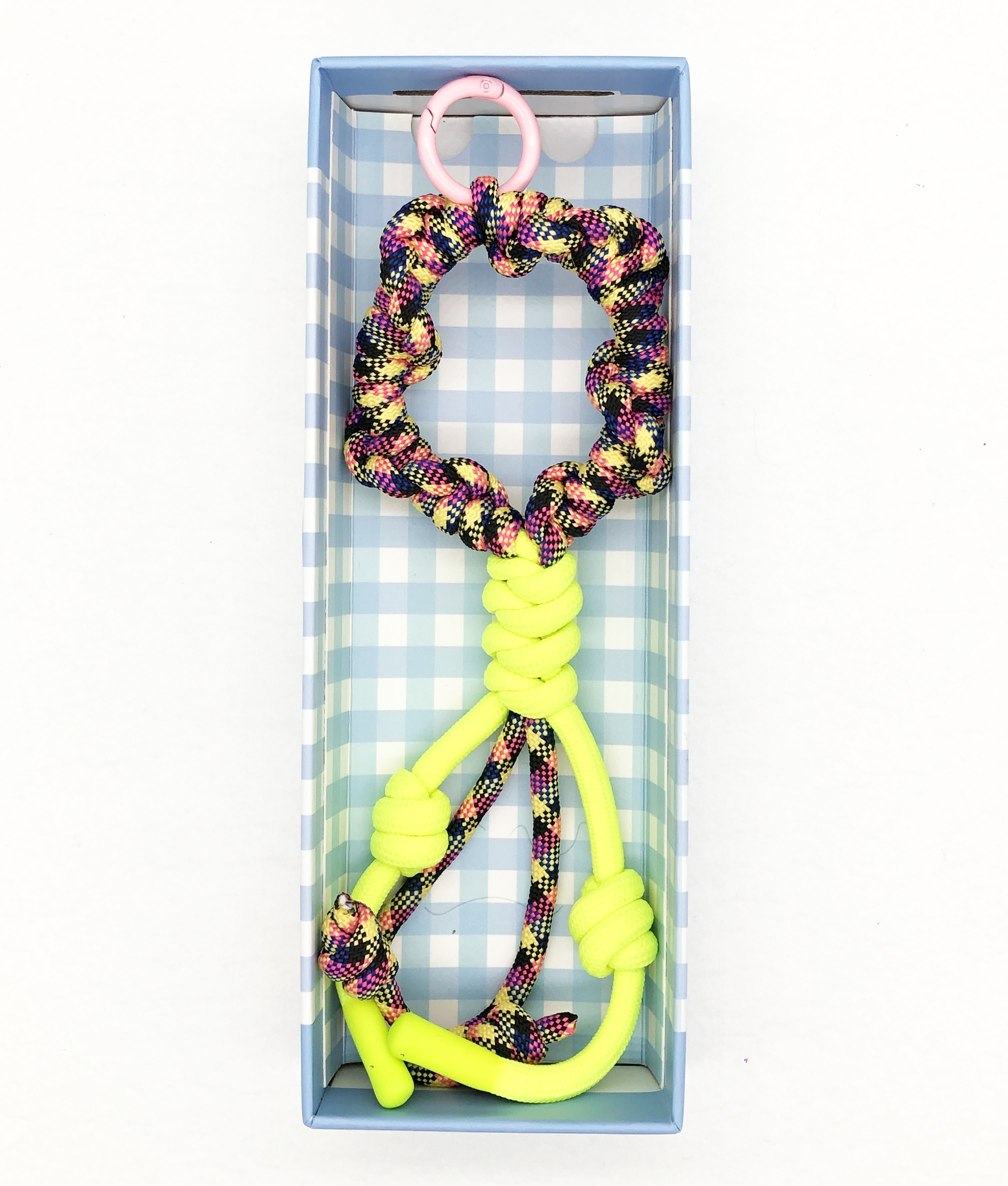 Hot Short Polyester Wrist Strap Color Metal Buckle Anti Lost Braided Phone Charm Unisex Keychain Colorful Mobile Phone Lanyard