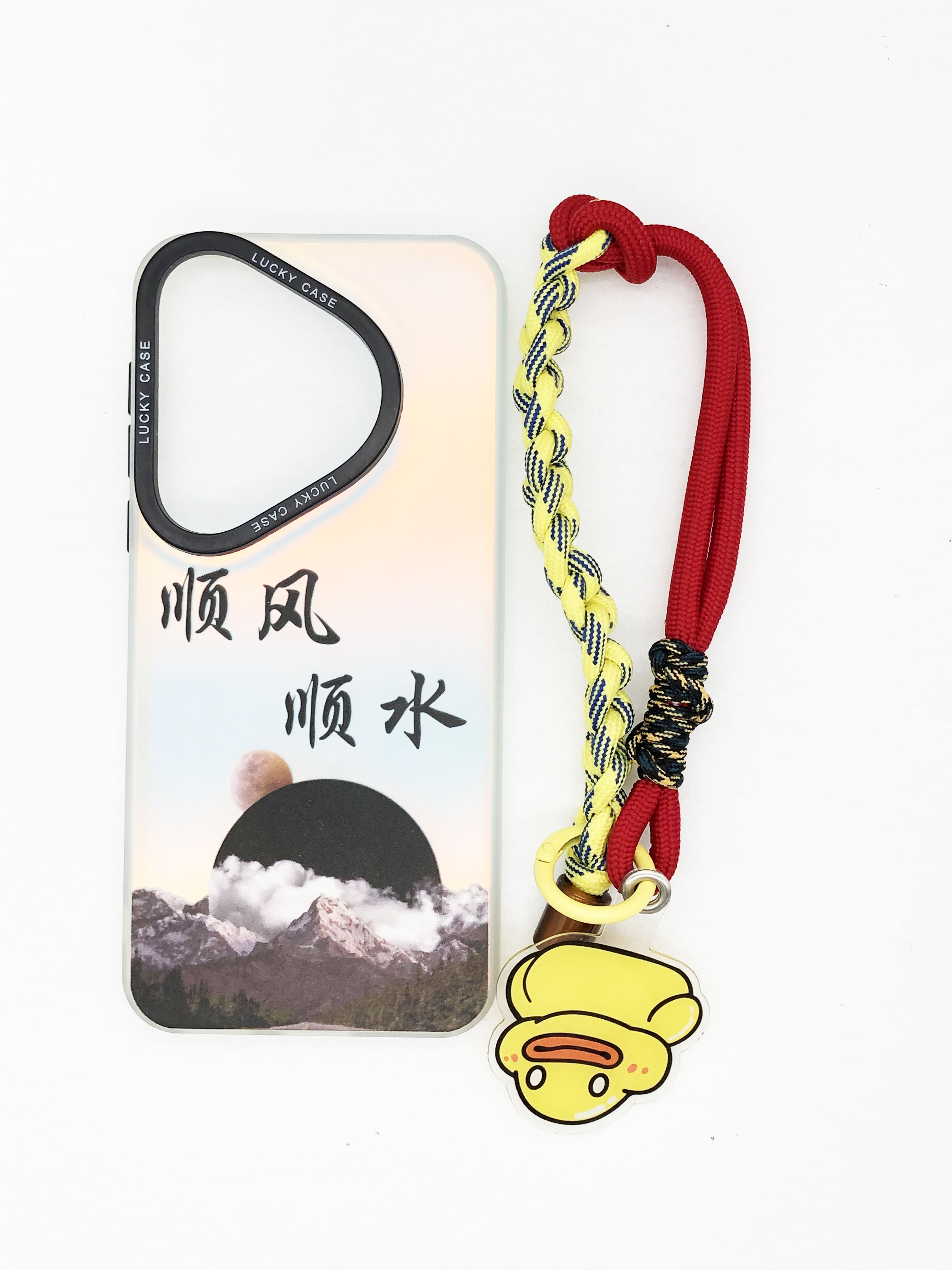 Handmade Braided Phone Strap Lanyard Rope Mixed Color Ladies Elegant Crossbody Bag Strap Mobile Phone Strap