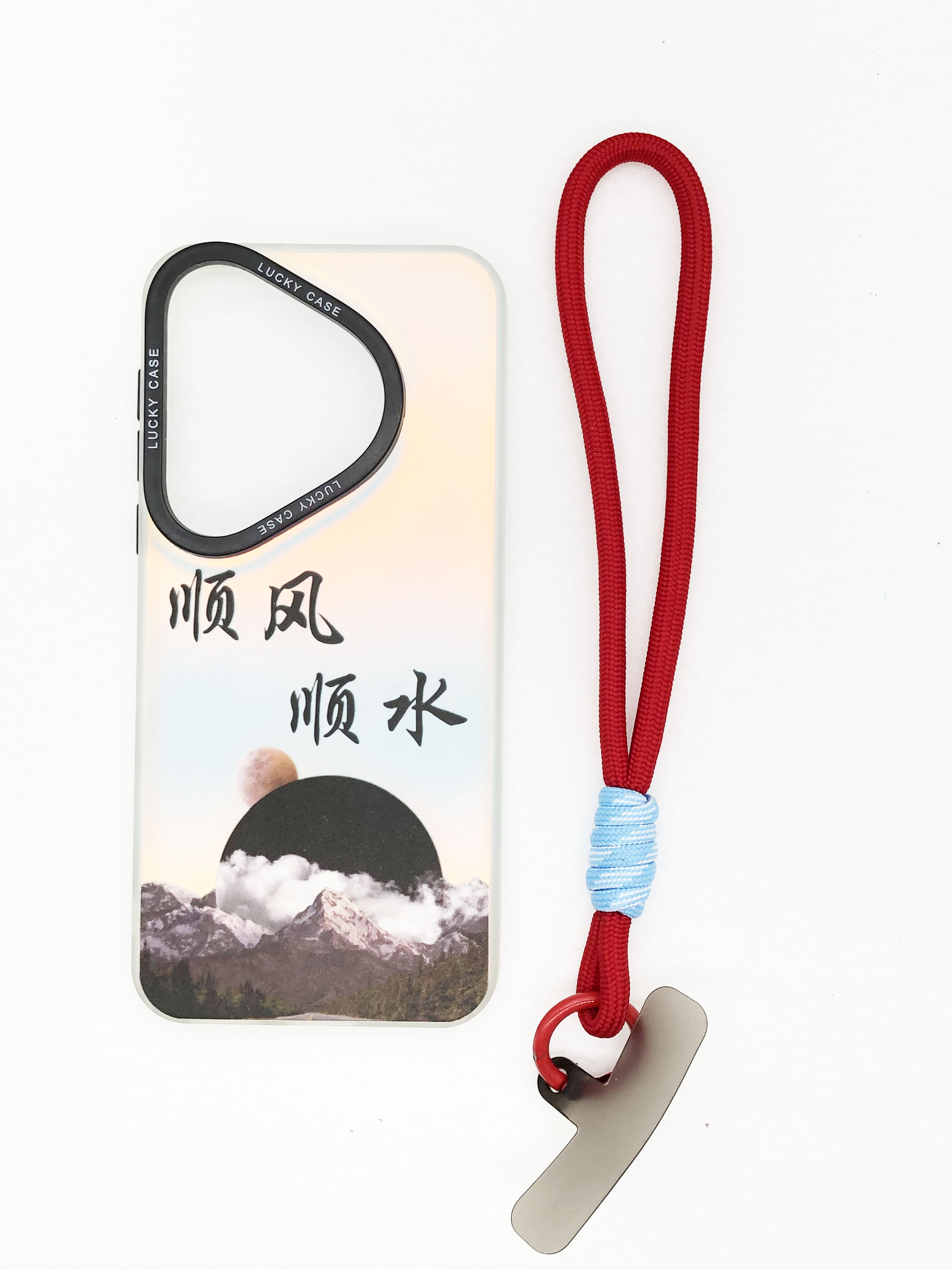 Handmade Braided Phone Strap Lanyard Rope Mixed Color Ladies Elegant Crossbody Bag Strap Mobile Phone Strap