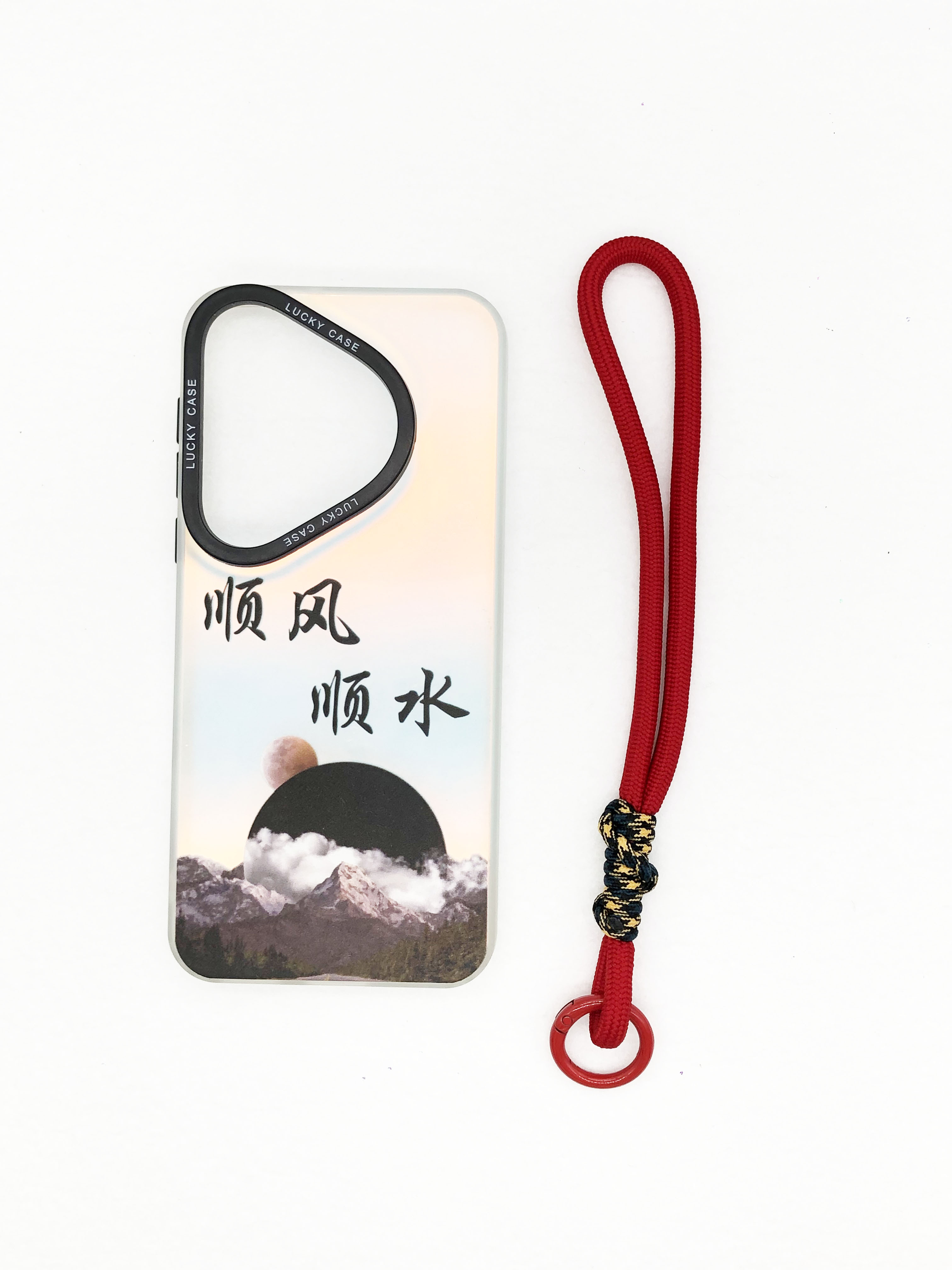 Handmade Braided Phone Strap Lanyard Rope Mixed Color Ladies Elegant Crossbody Bag Strap Mobile Phone Strap