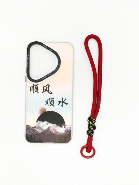 Handmade Braided Phone Strap Lanyard Rope Mixed Color Ladies Elegant Crossbody Bag Strap Mobile Phone Strap