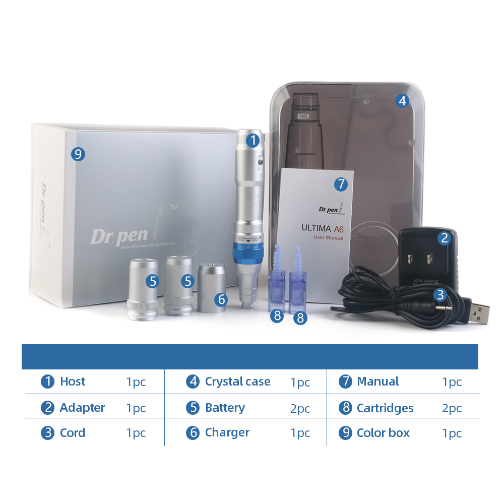 Dr.pen A6 Electric microneedling Skin pen Derma pen